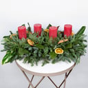 Blumenarrangement 'Fröhlicher Mistelzweig'