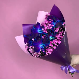 Orchid Cosmos Compliment Bouquet