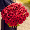 Bouquet of 51 red roses