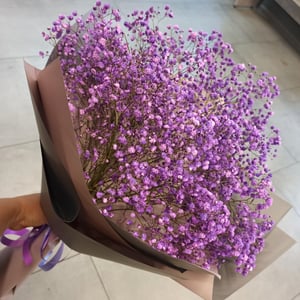 Bouquet 'Purple gypsophila'