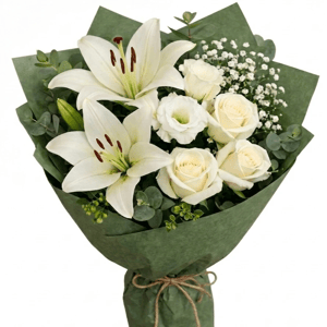 Bouquet 'The White Serenity'