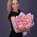 Bouquet '25 roses Esperance'