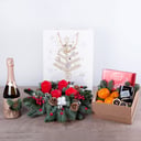 Frost with non-alcoholic champagne