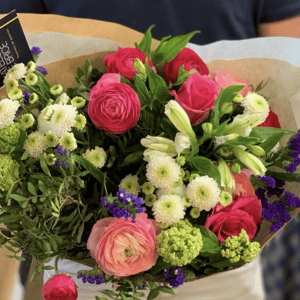 Blumenstrauß 'Pinke Magie'