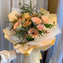 Bouquet "Peach flash"