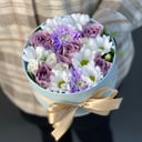 Hat box with flowers 'Mini box 3'