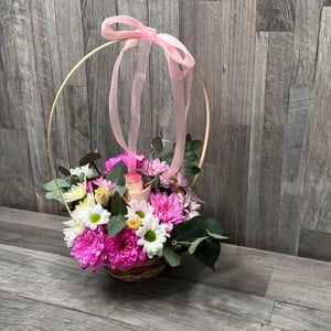 Flower basket 'Spring basket'