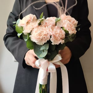 Dianthus Bridal Bouquet