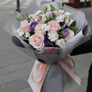 Blumenstrauß 'Lied der rosa Liebe'