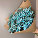 Bouquet 'Blue Gypsophila in Kraft Paper'