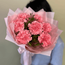 Bouquet of Pink Dianthus