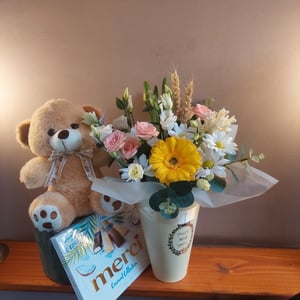 Geschenkset mit Teddybär