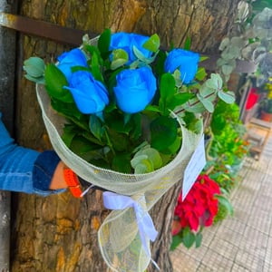 Bouquet 'Buquê de rosas azuis'