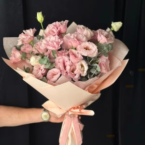 Bouquet 'Pink lisianthus'
