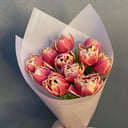 Bouquet of 11 peony tulips