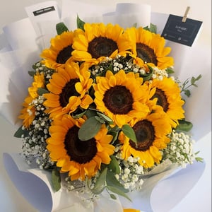 Ramo premium de girasoles