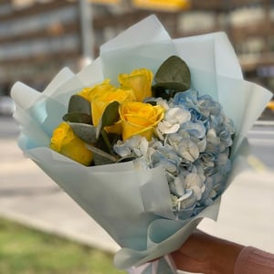 Bouquet 'Blue sun'