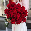 Bouquet of 25 red roses