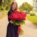 Rose red 80 cm 51 pcs Premium