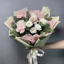 Mixed bouquet with spruce "Christmas"