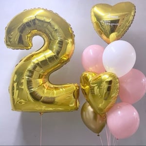 Balloon set 94 - number 2 balloons