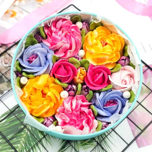 Marshmallow Flowers Garden