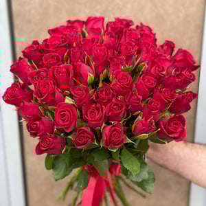 Bouquet of 51 red roses