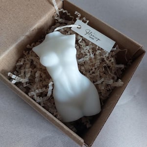 Candle "Body" in a gift box