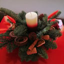 Arrangement 'Christmas eco composition'