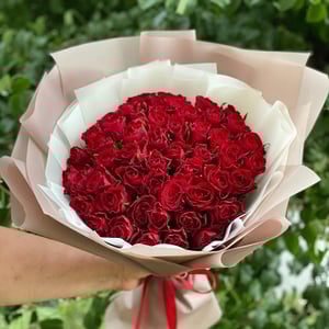 Blumenstrauß '51 red rose'