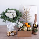 New Year's story with non-alcoholic champagne