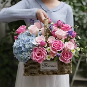 Flower basket 'Impressio'