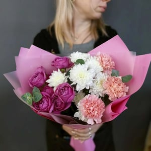 A bouquet of delicate flowers