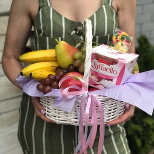 Obstkorb und Rafaelo