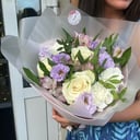 Bouquet 'Eustoma with Rose'