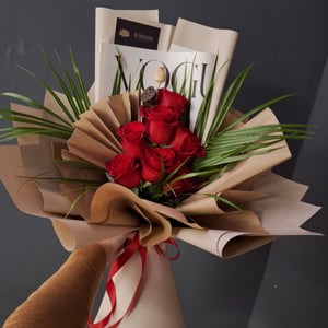 Mazzo 'Amore rosso 2'