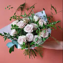 Bouquet 'Luxury Dozen of Roses with Wild Foliage'