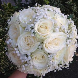 Ramo de novia "Frosé"