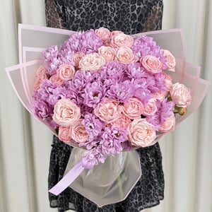 Blumenstrauß 'Puderpoesie'