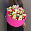 Caja de flores 'Momento brillante'