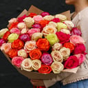 Blumenstrauß '51 Rose Ecuador Mischung'