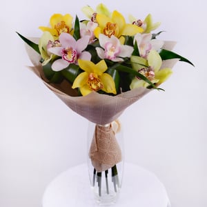 Blumenstrauß 'Hoffnung: 11 Orchideen'