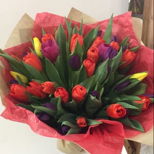 Ramo de 45 Tulipanes