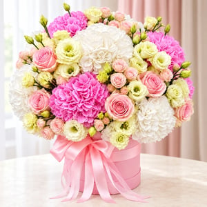 Flower box 'Pink Dream'