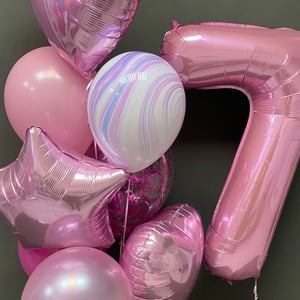 Balloon set 403 - with number 7