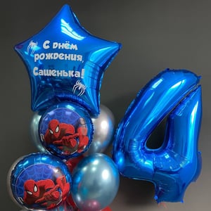 Set of balloons 172 - with Spiderman