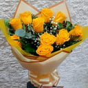 Bouquet of yellow roses