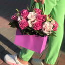 Arrangement 'Bouquet in a purse'