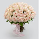 Bouquet of 51 roses "Heavenly feelings"
