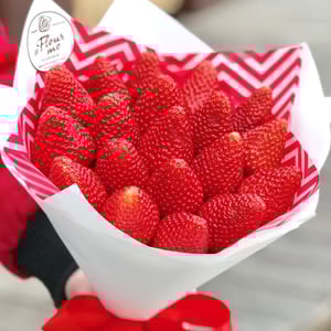 Bouquet de fraises "Provence" S